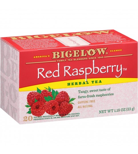 Bigelow Red Raspberry Herbal Tea (6x20 Bag )