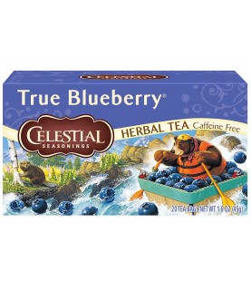 Celestial Seasonings True Blueberry Herb Tea (1x20 Bag)