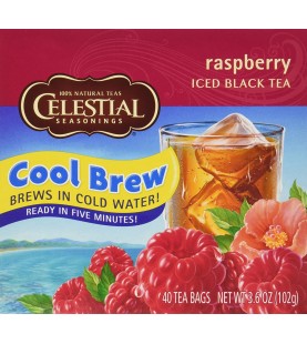 Celestial Seasonings Raspberry Cool Brew Iced T (6x40BAG )