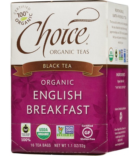 Choice Organic Teas English Breakfast (6x16 Bag)