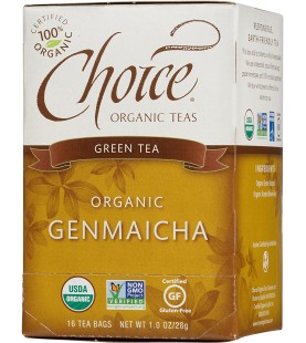 Choice Organic Teas Org Green Tea Toasted Brown Rice (6x16 Bag)