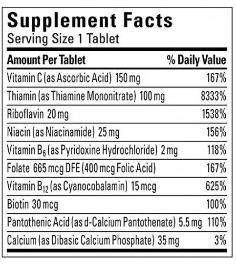 Nature Made Super B Complex + Vitamin C, 460 Tablets