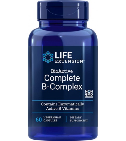 Life Extension Bio Active Complete B Complex 60 Veg Caps