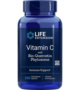 Life Extension Vitamin C with Bio-Quercetin Phytosome, 250 Tablets