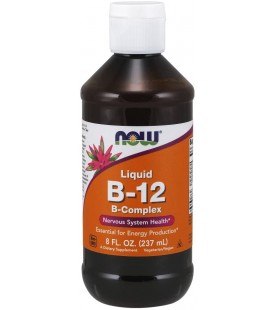 NOW Supplements, Vitamin B-12 Complex Liquid, 8-Ounce