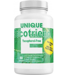 Unique E Tocotrienol Complex Tocopherol Free - 60 Softgel