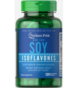 Puritans Pride Non-GMO Soy Isoflavones 750 Mg, 120 Count