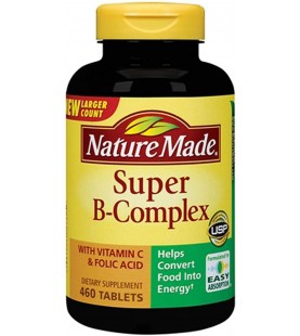 Nature Made Super B Complex + Vitamin C, 460 Tablets