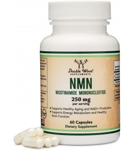 NMN Stabilized Form, 250mg (Nicotinamide Mononucleotide), 60 Capsules