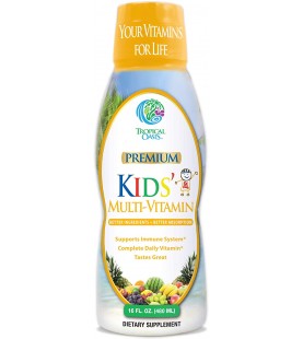 Premium Kids Liquid Multivitamin & Superfood - 16 oz, 32 Serv