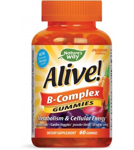 Nature's Way Alive! B-Complex Gummies, 60 Gummies