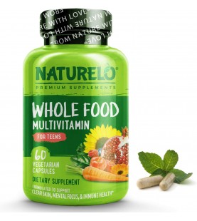 Naturelo Whole Food Multivitamin for Teens - 60 Capsules