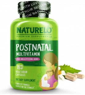 NATURELO Post Natal Multivitamin for Breastfeeding Women - 180 Caps