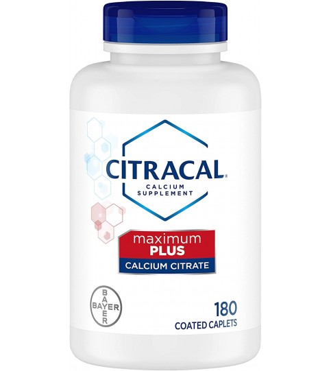 Citracal Maximum, Highly Soluble, 650 mg, 180 Count