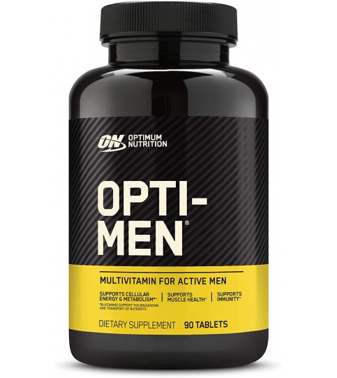 Optimum Nutrition Opti-Men, Mens Daily Multivitamin Supplement, 90 Count