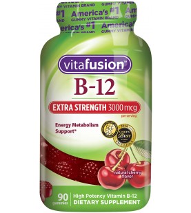 Vitafusion Extra Strength Vitamin B12 Gummies, 90 Count