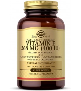 Vitamin E 268 MG (400 IU) Mixed Softgels - 50 Count