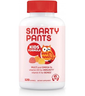 SmartyPants Kids Formula Daily Gummy Multivitamin, 120 Count