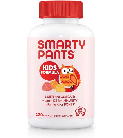 SmartyPants Kids Formula Daily Gummy Multivitamin, 120 Count