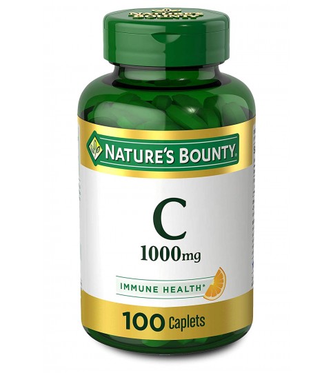 Vitamin C by Nature’s Bounty, 1000mg, 100 Caplets