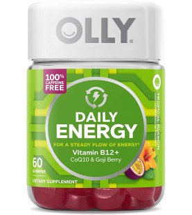 OLLY Daily Energy Gummy, 30 Day Supply - 60 Gummies