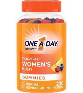 One A Day Women’s VitaCraves Multivitamin Gummies, 230 Count