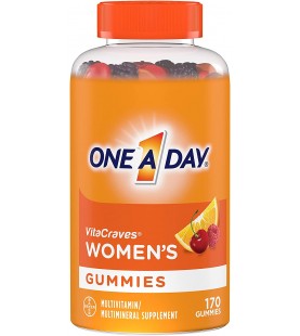 One A Day Women’s VitaCraves Multivitamin Gummies, 170 Count