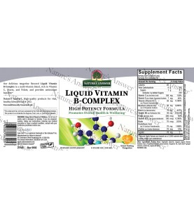 Nature's Answer Liquid Vitamin B-Complex 8oz