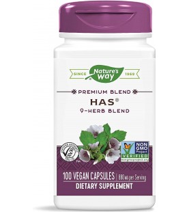 Nature's Way HAS Original Blend, 9 Herbs, 100 Vcaps