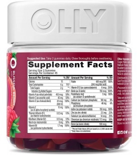 OLLY Women's Multivitamin Gummy - 90 Count