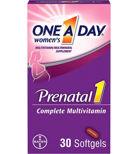 One A Day Women's Prenatal 1 Multivitamin - 90 softgels