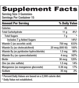 Emergen-C Immune+ Vitamin D Plus 750 mg , Raspberry Flavor - 45 Count