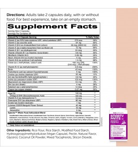 SmartyPants Daily Multivitamin for Women, 60 count