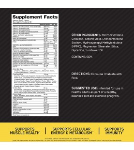 Optimum Nutrition Opti-Men, Mens Daily Multivitamin Supplement, 90 Count