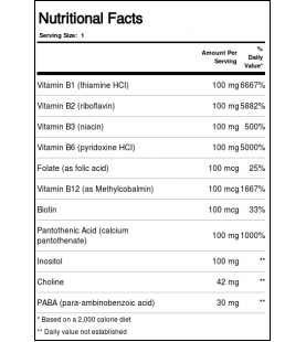 Zahlers B Complex - 180 Capsules