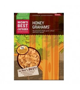 Mom's Best Honey Grahams Cereal (14x17.5Oz)