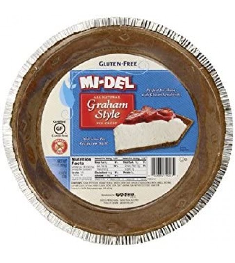 Mi-Del Gluten Free Pie Crust Graham Style (12x7.1 OZ)