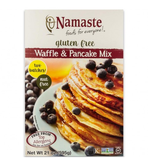 Namaste Waffle Pancake Mix Sugar Free (6x21 Oz)