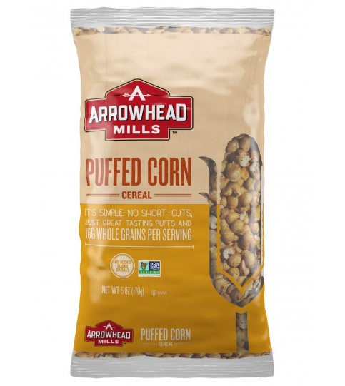 Arrowhead Mills Puffed Corn Cereal (12x6 Oz)