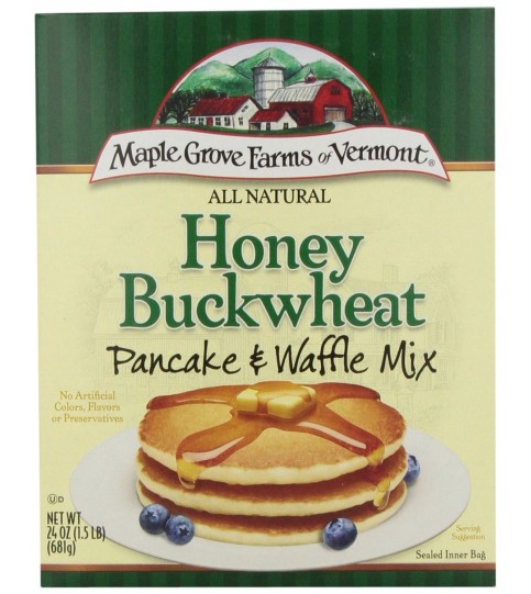 Maple Grove Farms Buckwheat & Honey Pancake Mix (6x24Oz)