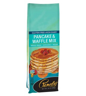 Pamela's Pancake Waffle Mix Nd Gluten Free (6x24Oz)