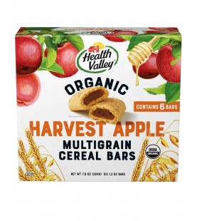 Health Valley Apple Cobbler Cereal Bar (6x7.9 Oz)