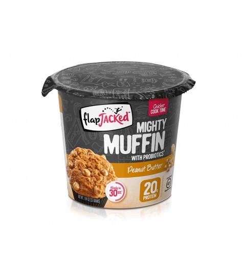 FlapJacked Mighty Muffins Peanut Butter (12x1.94 OZ)