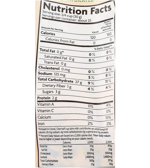 Nature's Path Corn Flakes Fjs Ba Cereal (6x26.4 Oz)