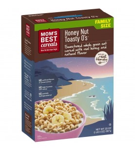 Mom's Best Naturals Honey & Nut Toasty O' Cereal (10x20 Oz)