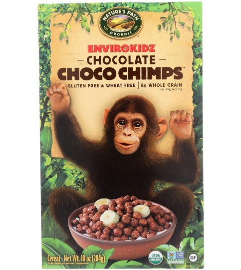 Envirokidz Chocolate Choco Chimps Cereal (12x10 OZ)