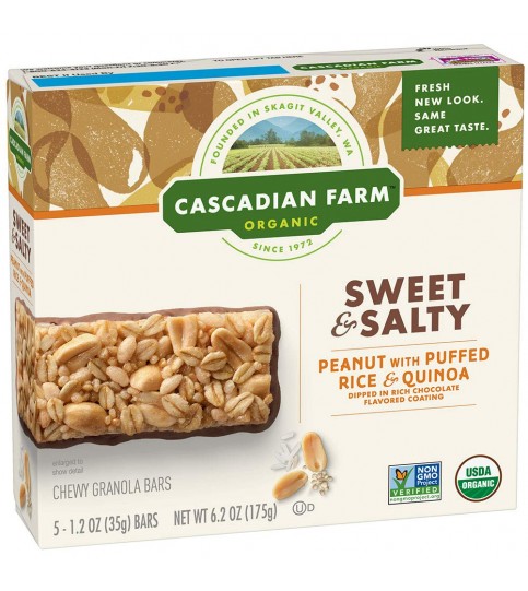 Cascadian Farm S&S Peanut Pretz (12x6.2OZ )