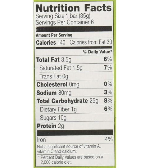 Cascadian Farms Chocolate Chip Granola Bar (12x7.4 Oz)