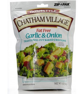 Chatham Village Croutons Garlic & Onion (12x5Oz)