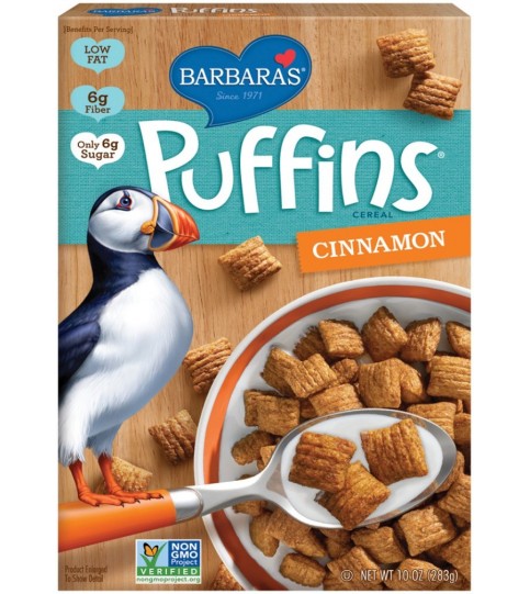 Barbara's Bakery Cinnamon Puffins (12x10OZ )